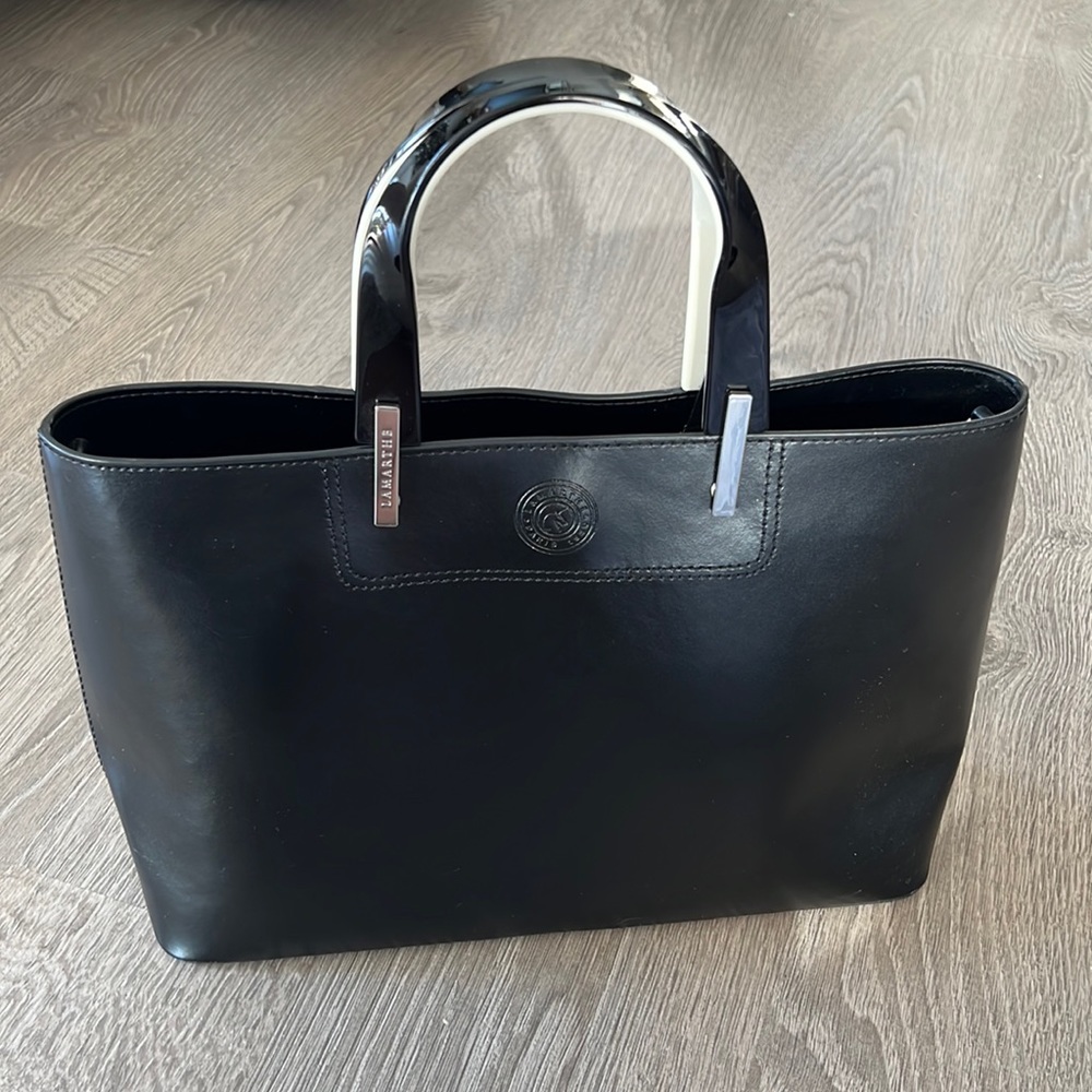 Lamarthe Portofino Large Black Bag